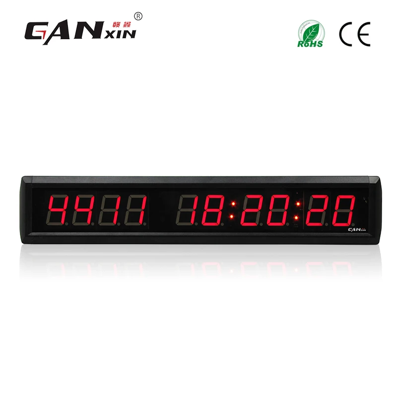 [Ganxin]1.8&#039;&#039; Led chrismas countdown clock day counter event countdown timer-in Wall Clocks from