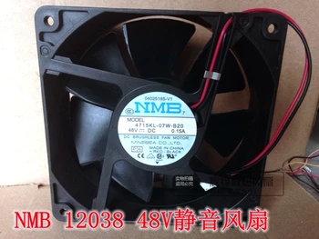 

NEW NMB-MAT Minebea 4715KL-07W-B20 12038 48V 0.15A 12CM 2lines Frequency converter cooling fan