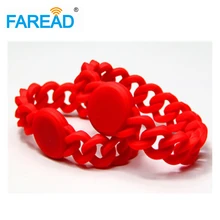 x100pcs RFID 125 кГц EM4100 браслет водонепроницаемый силиконовый браслет