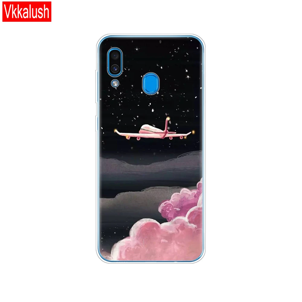Чехол для Samsung Galaxy A20, чехол A20E, силиконовая задняя крышка из ТПУ для Samsung A20 A 20 A205F A20E A202F, мягкий чехол, бампер - Цвет: 80081