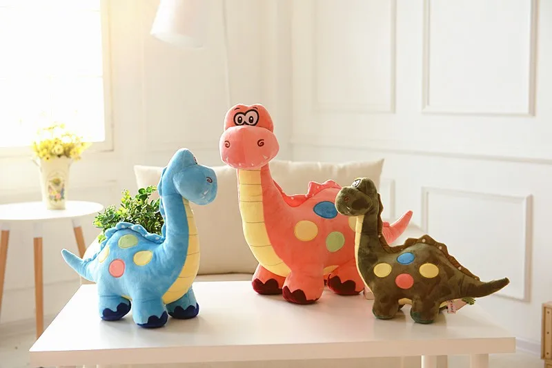 Супер милые Tanystropheus длинные шеи плюшевые игрушки, динозавр куклы дети друзья подарок зеленый синий розовый цвет 45 см