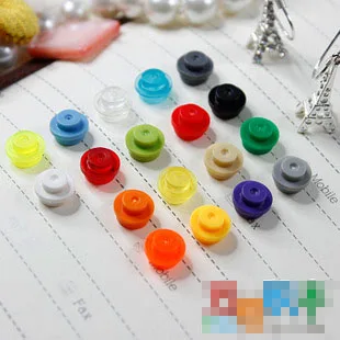 Элементы детали кирпича 4073 круглая пластина 1x1 Классический строительный блок