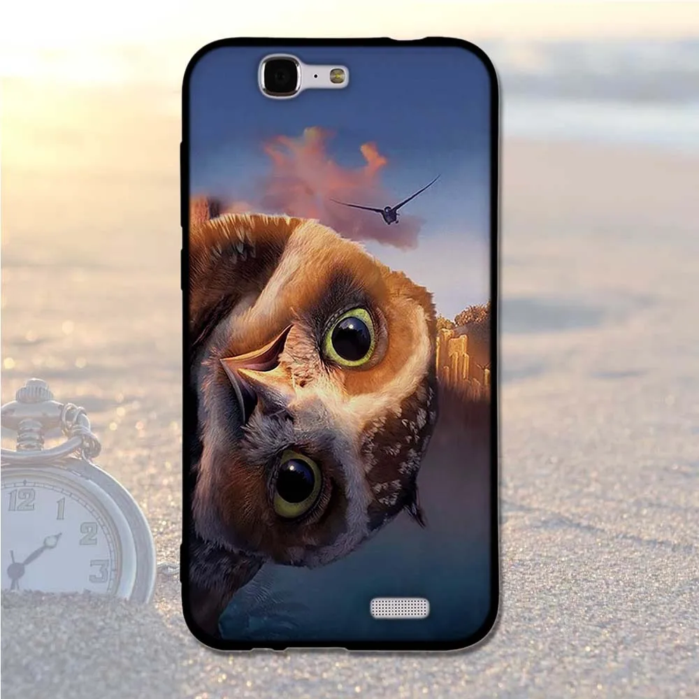 18 Чехол для huawei Ascend G7 L01 L03 C199, мягкий силиконовый чехол для huawei G7, 5,5 дюймов, задняя крышка для huawei Ascend G7, G7-L01, сумка - Цвет: 18
