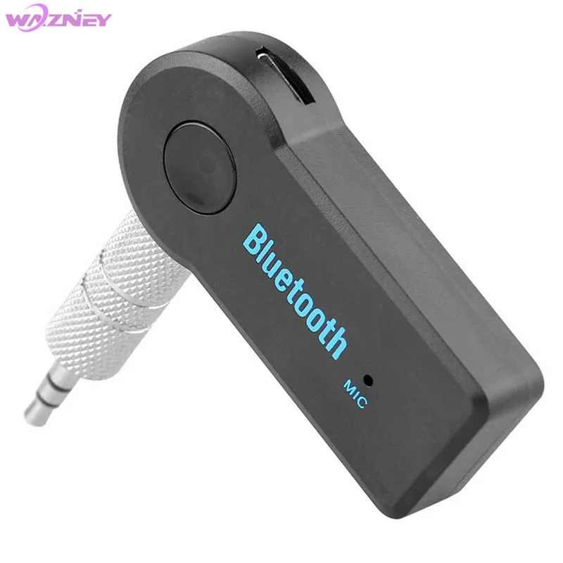 100set Wireless Car Bluetooth Receiver Adapter 3.5MM AUX Audio Stereo Music Hands-freeHome Car Bluetooth Audio Adapter with mic