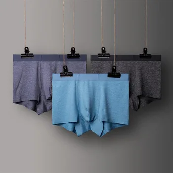 

3 Pieces Seamless Men's Underwear Stretch Underwear Men's Boxers Men's Sexy Underwear Men Boxer Homme Calzoncillos Boxer Shorts