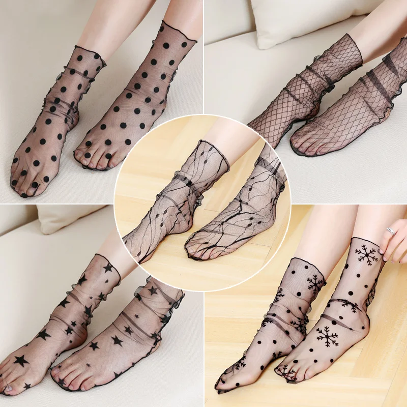 

New thin middle Lei children South tie bow tie socks day fairy gas full of gauze