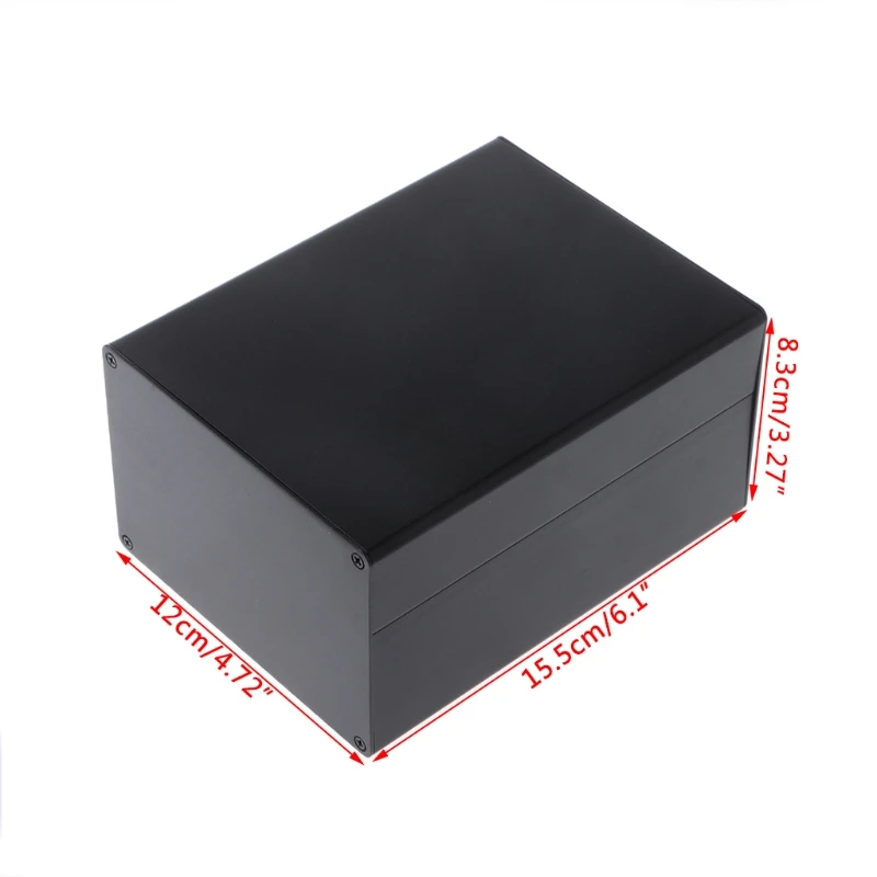 Алюминиевый корпус 1 шт. чехол для DIY Project коробка соединения питания 155x120x83 мм