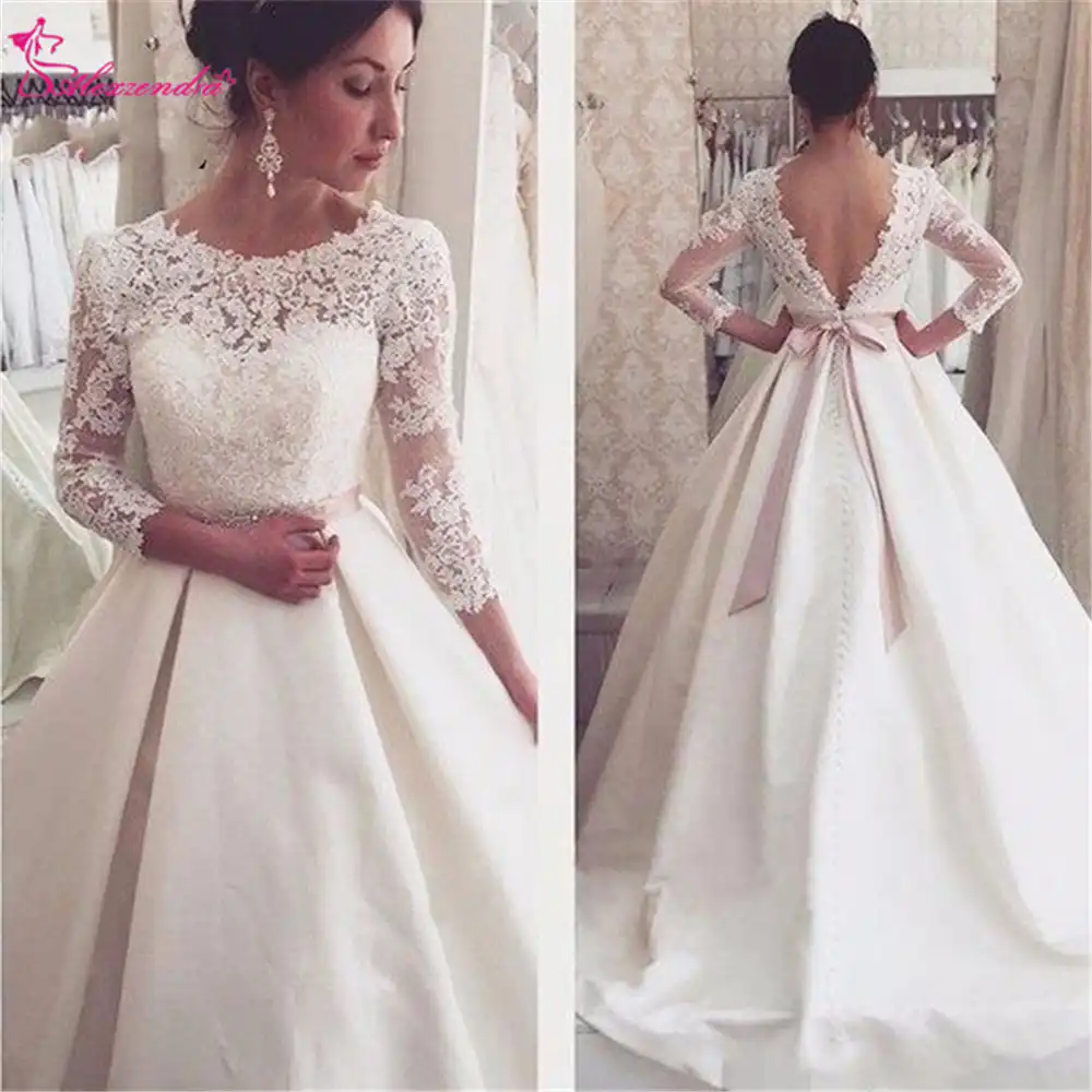 lace ballroom wedding dresses