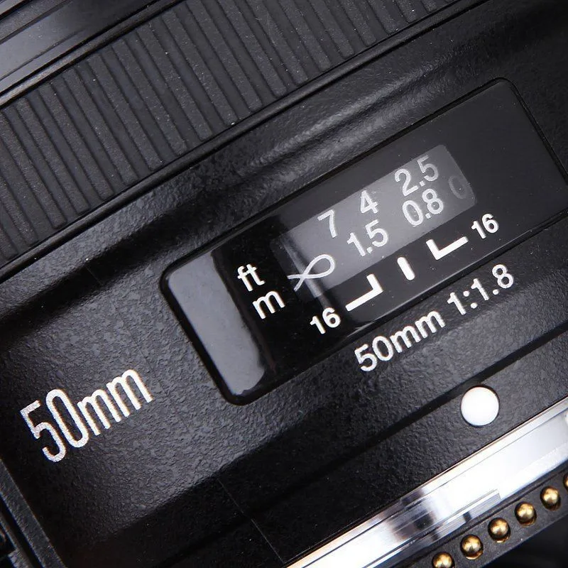 Объектив YONGNUO YN 50 мм YN50mm f/1 8 AF + бленда УФ фильтр 58 чехол комплект с автофокусом для