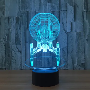 

Star Wars 3d Lamp Fighter 7 Color Led Night Lamps For Kids Touch Led Usb Table Lampara Lampe Baby Sleeping Nightlight Room Lamp