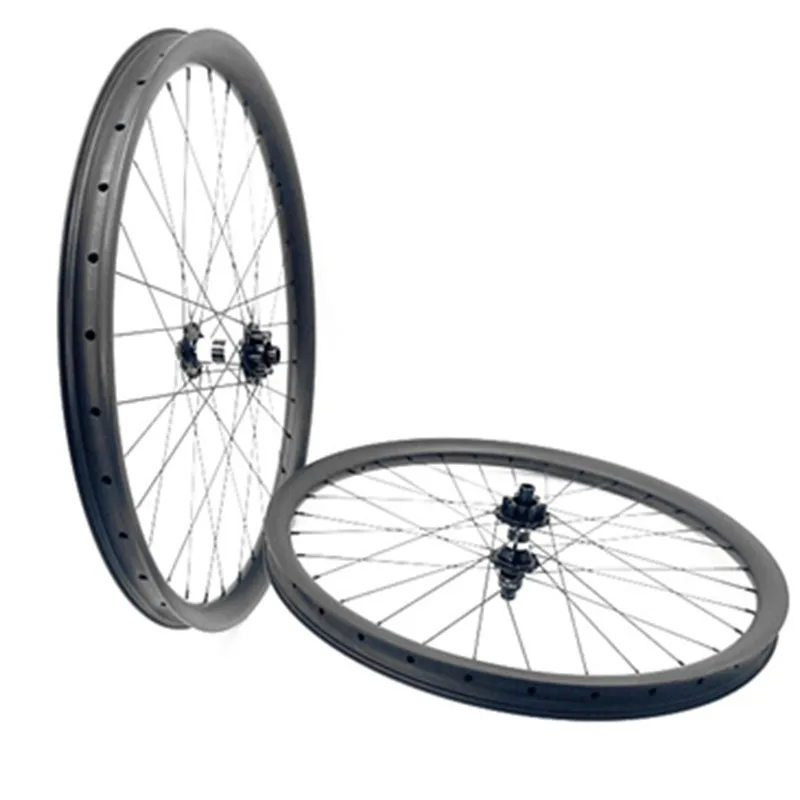 Tanie 29er koła mtb węgla DT350S boost 110x15 148x12 6 śruby rower mtb koła koła 35x 25mm 1420 mówił rowery górskie koła