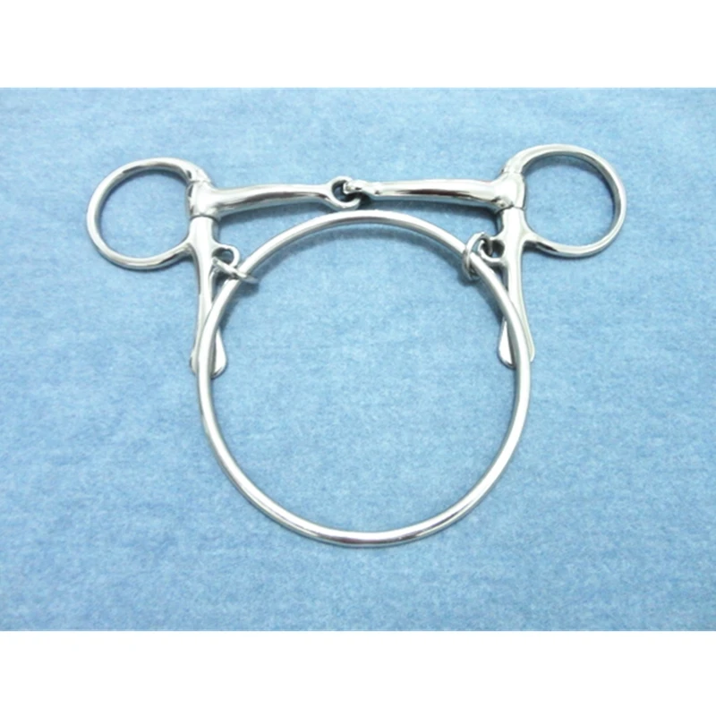 Stainless Steel Dexter Ring Bit Horse Equipment (H0987)