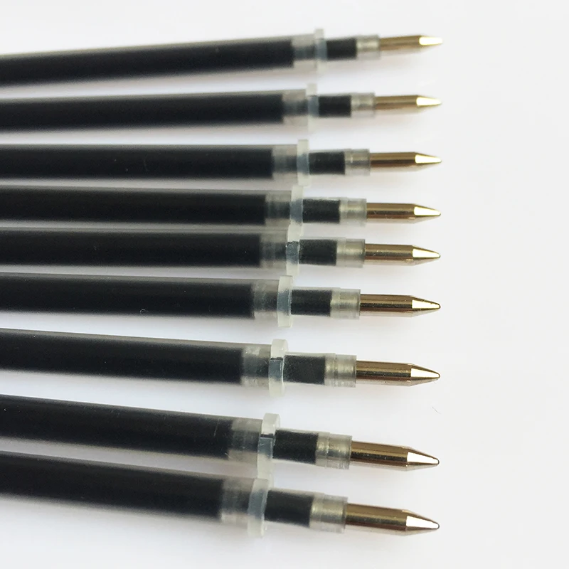 

10PCS/Lot 13.1CM Length 0.5mm Writing Point Black Blue Ink Pen Refills Fit for Ball Point Pen Hot Sale for School Student Office
