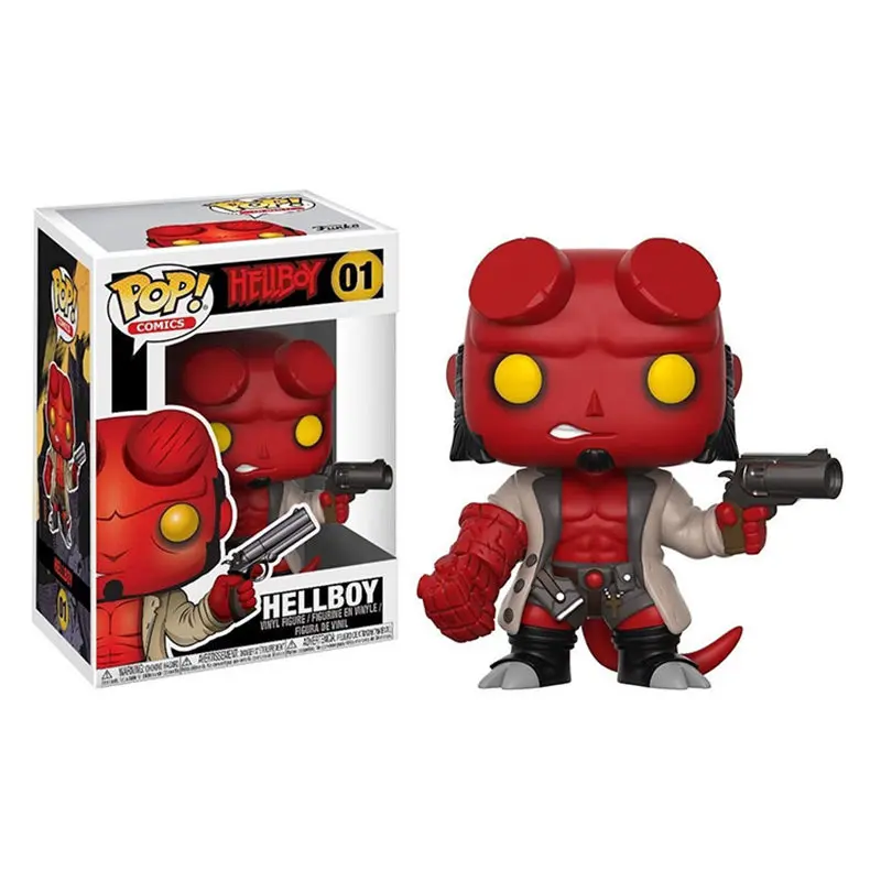 

FUNKO POP New Figure Toy HELLBOY 01# Vinyl Action Figure Collection Model toys for Children Birthday Christmas gift