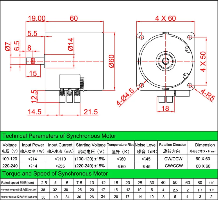 Bringsmart AC 110 в постоянный магнит синхронный двигатель 2,5-110 об/мин крутящий момент 220 В Реверсивный для барбекю шторы торговый автомат