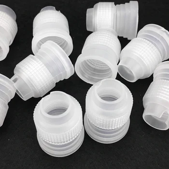 

10pcs/Lot Coupler Adaptor Icing Piping Nozzle Bag Set Cake Flower Pastry Tool Set Cake Decorating Tools