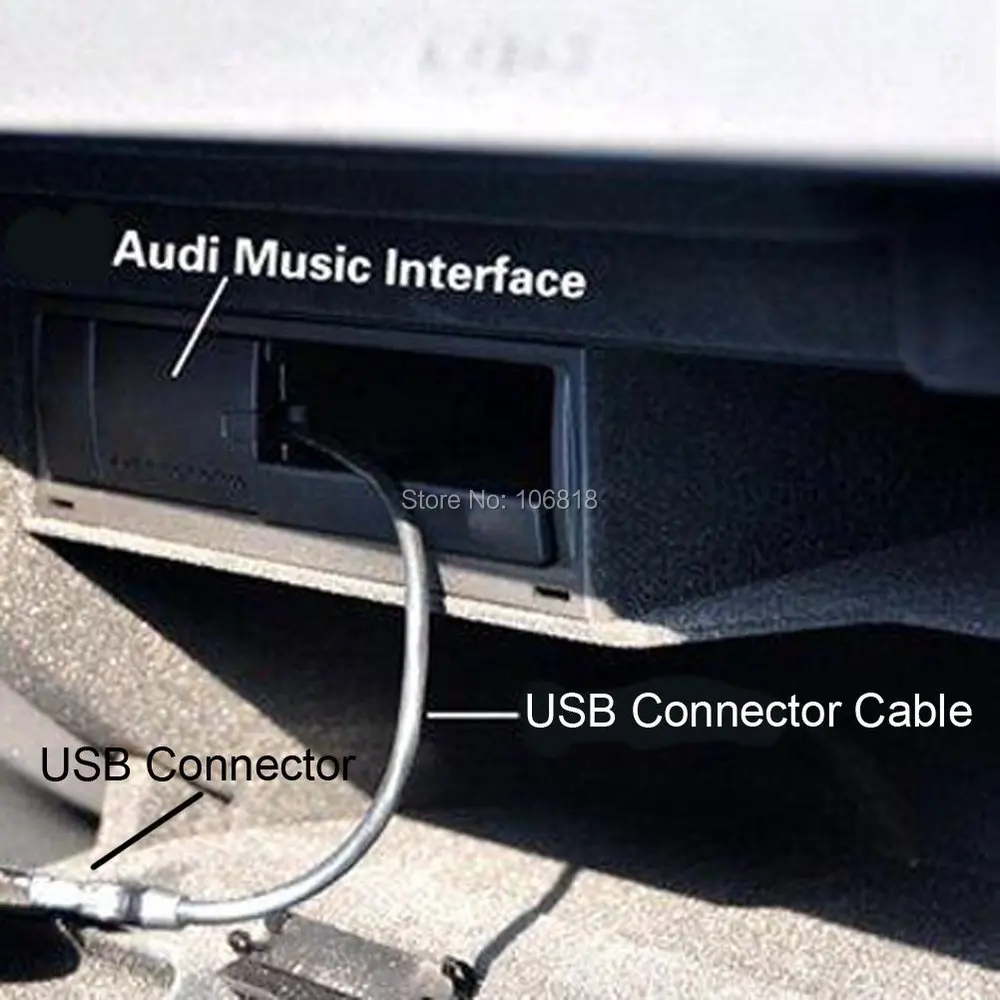 Где usb в ауди а3 Где usb в ауди а3