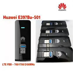 Лот 100 шт. разблокирована huawei E397Bu-501 4 г LTE FDD мобильного широкополосного доступа USB модем