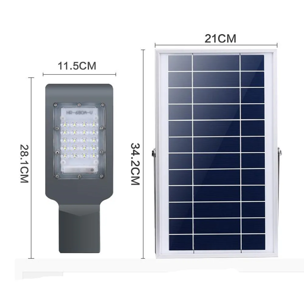 Солнечный светильник 20 Вт пульт дистанционного управления Солнечный Прожектор Светильник для Лампа уличного освещения на солнечной энергии Открытый водонепроницаемый светодиодные уличные светильники дорожная лампа