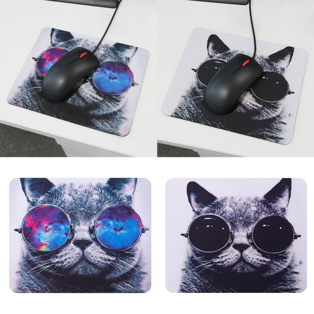 Sunglasses Cat Kitten Lovely Computer Mouse Pad Mat PC Mice in Mouse