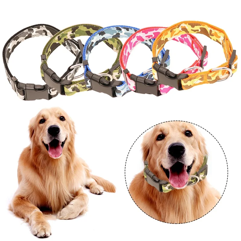 

Pet Dog Collar Nylon Adjustable Cat Collar for Dogs Necklace Choker Leash Collar for Small Medium Large Traction Pet Supplies