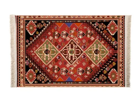 Марокканский нордический фланелевый хлопковый ковер с кисточками, ковер для спальни, покрывало, коврик, простой современный Настольный коврик, кухонный коврик, украшение для дома - Цвет: N