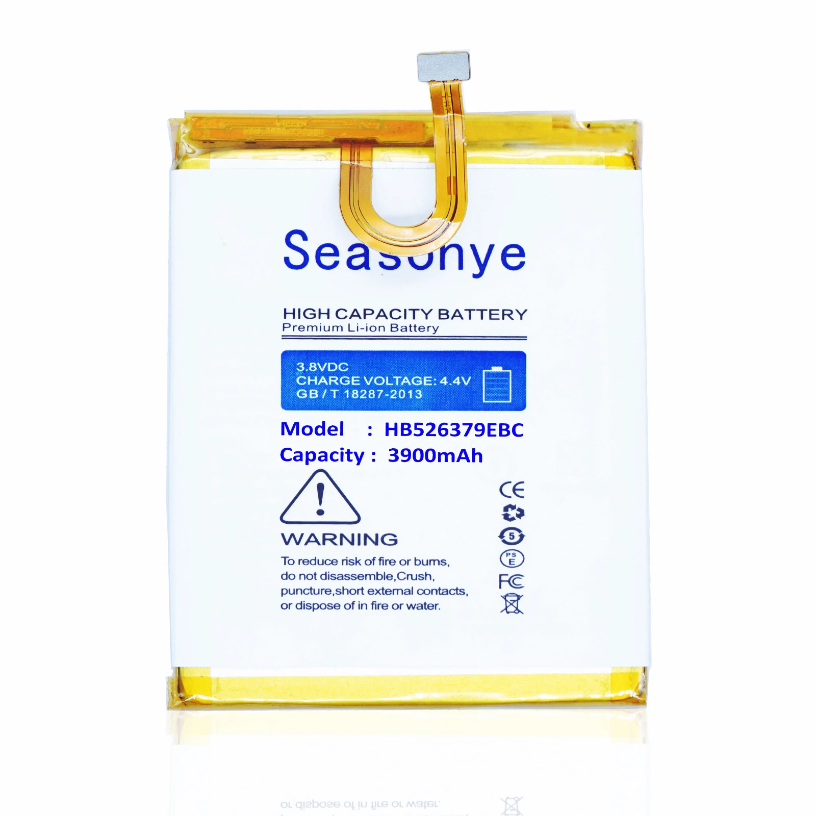 Seasonye 3900 мАч/14.82Wh HB526379EBC Аккумулятор для сотового телефона Huawei Честь 4C Pro Y6 Enjoy 5 TIT-L01