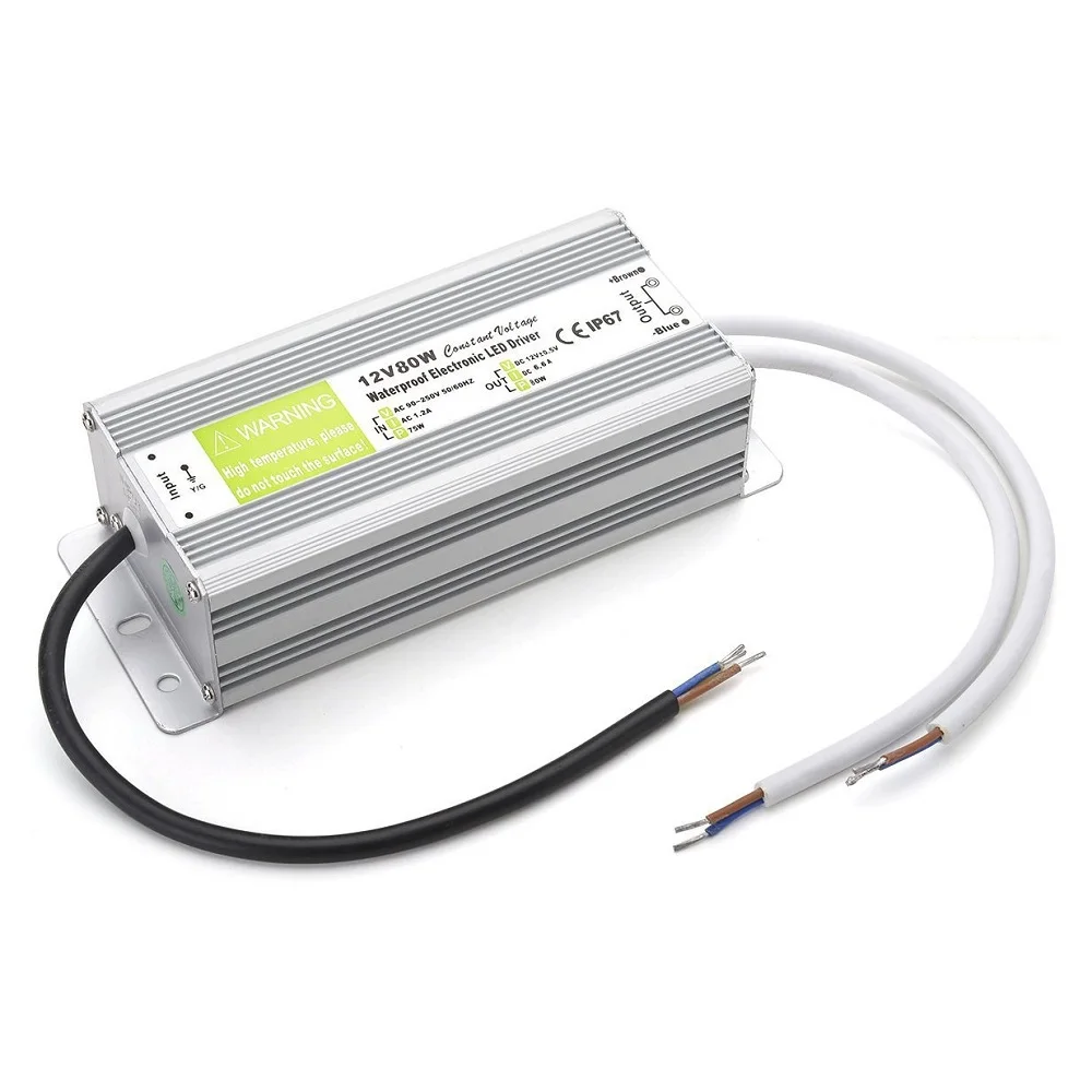 Водонепроницаемый IP67 DC 24v 12V 10A 20A 240W драйвер источника питания импульсный