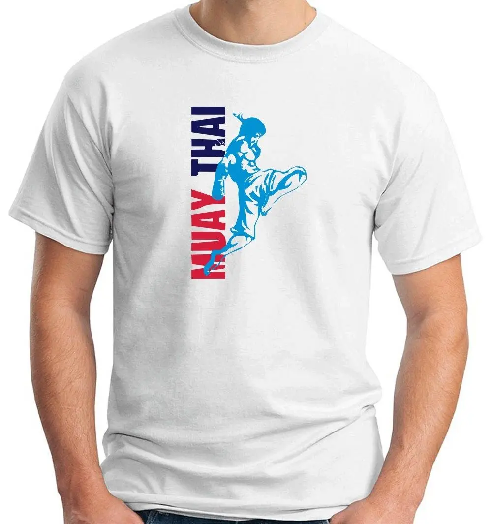 

T-shirt TBOXE0035 muay thai New Arrival T Shirt Men Short Sleeve Cotton T-shirt Mens Clothing Camisetas Tops Tee
