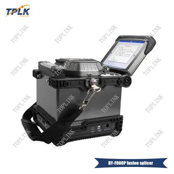 

2019 Hot selling RY-F600P FTTH Digital fiber Fusion Splicer with Optical Fiber Cleaver stripper automatic focus function