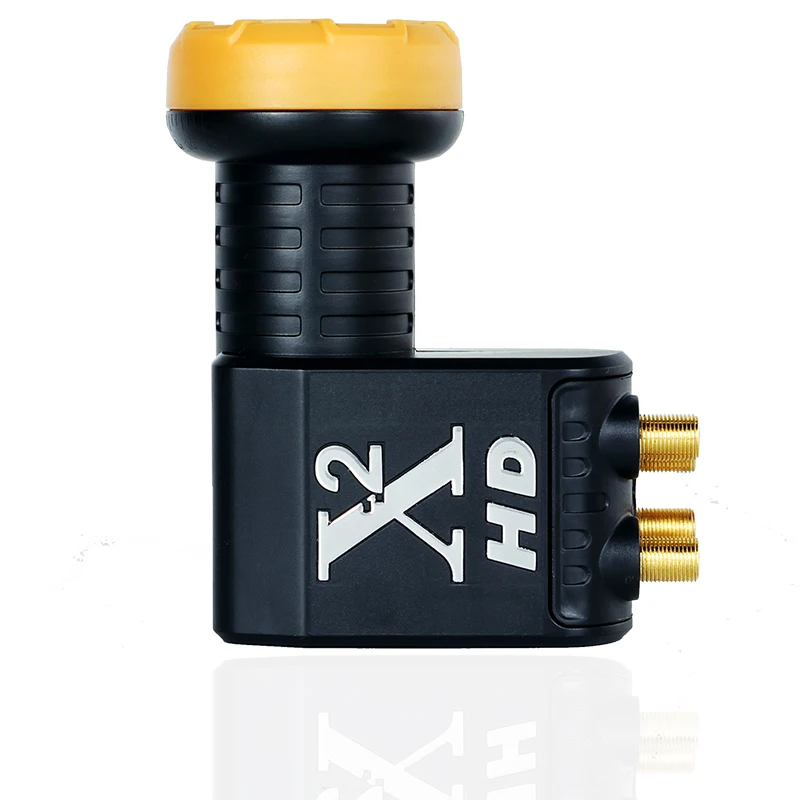 Universal para Receptor de Satélite Linear de Alto ku para Lnb Banda Digital Ruído 0.1 db Polarização Ganho Lnbf x2 Lnb hd - Image 3