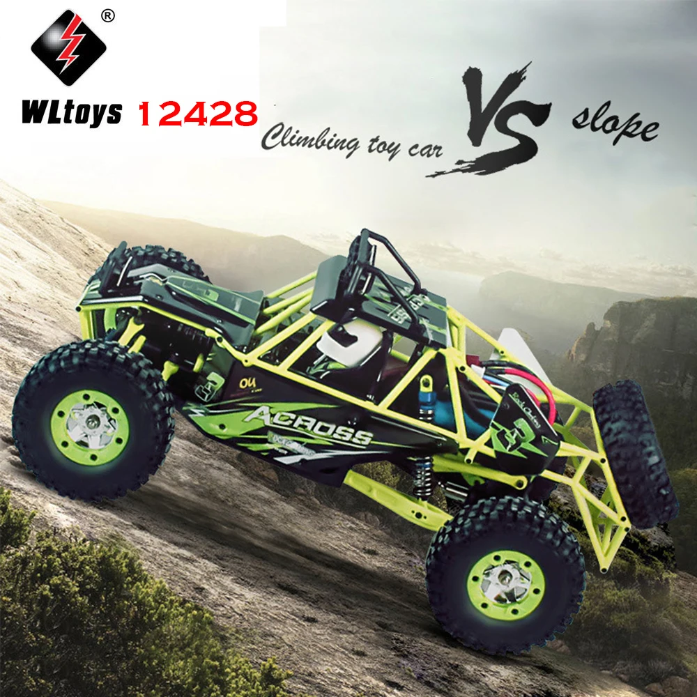 

1:12 WLtroys 12428 RC Car 4WD Racing Car Child Gift Toy Car Remote Control Climbing Truck