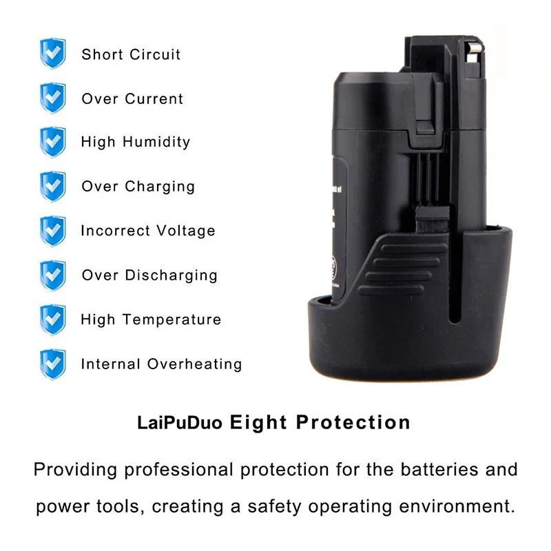 Сменный литий ионный аккумулятор для Bosch 10 8 В 1 5 А 1500 мА/ч 2 607 336 013 014 BAT411 D 70745 GOP PS20