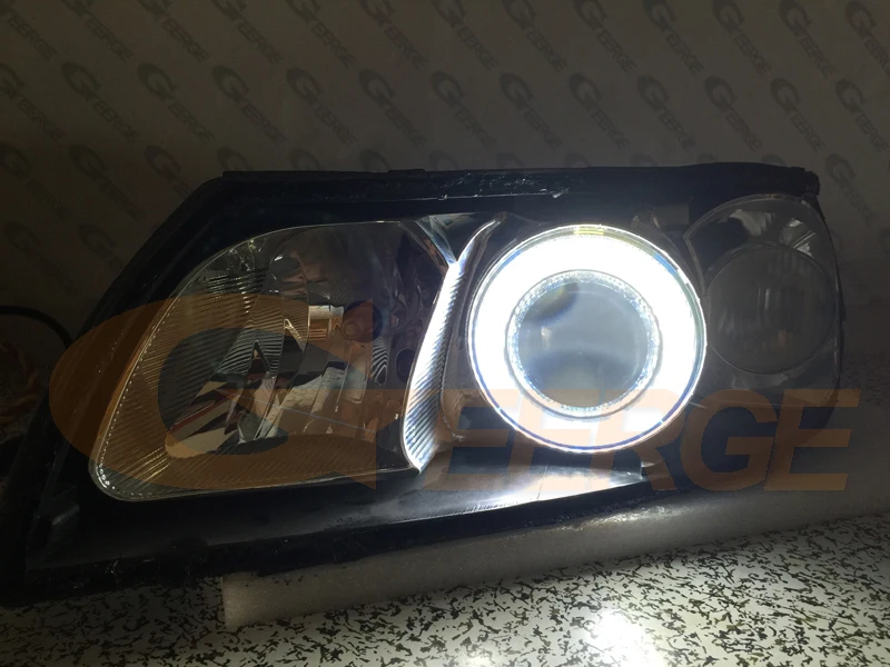 Для Volvo C70 2006 2007 2008 2009 smd led Ангельские глазки комплект дневной свет отлично Ультра яркое освещение DRL