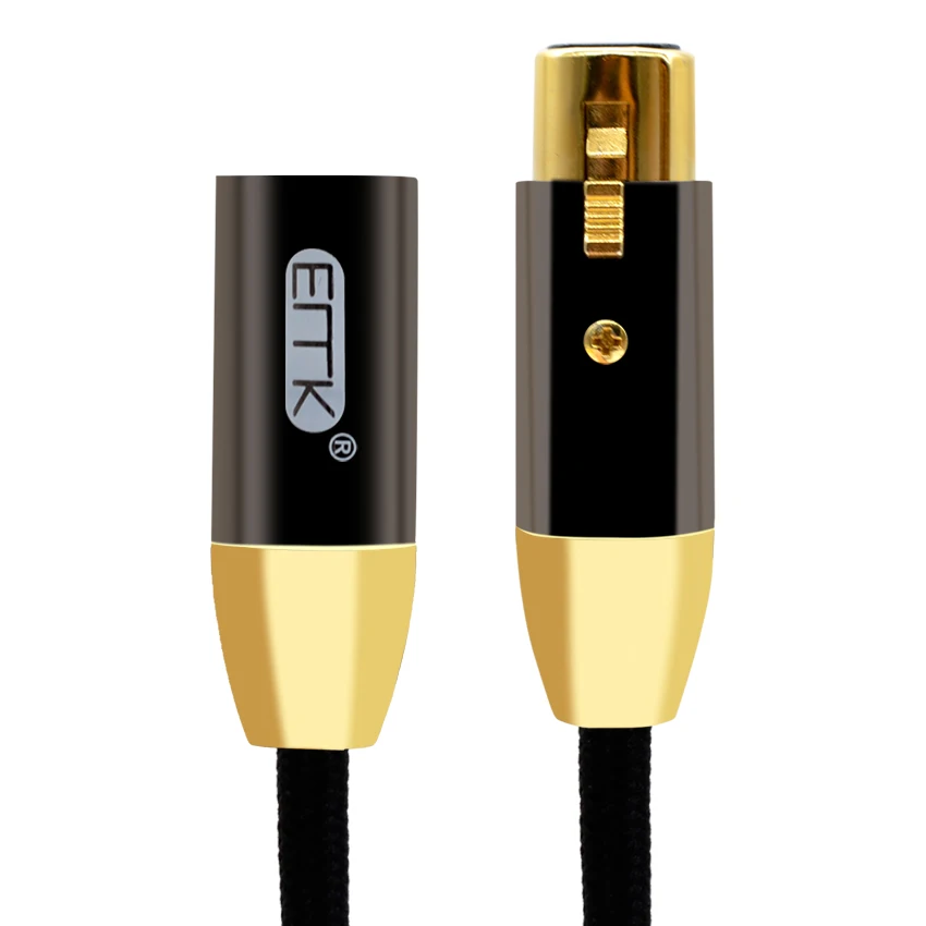 200k XLR Cable Karaoke Microphone Sound Cannon Cable Plug XLR Extension Mikrofon Cable for Audio Mixer Amplifiers XLR Cord 15m