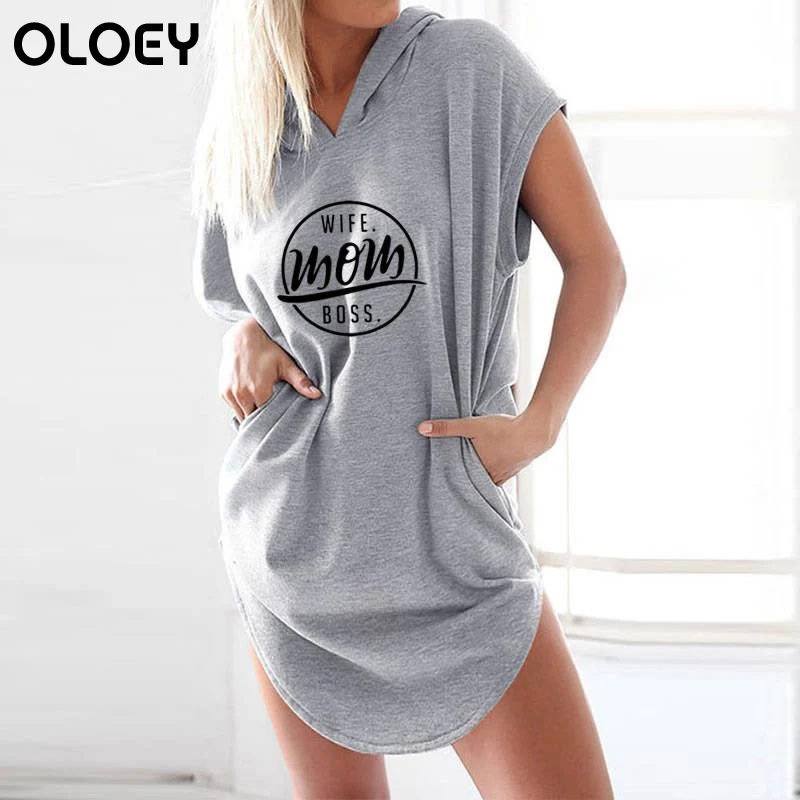

Women Harajuku Japan Korean Summer Hoodie T Shirt Kawaii WIFE MOM BOSS Print T-Shirt Female Casual Loose Cotton Tshirts 2019