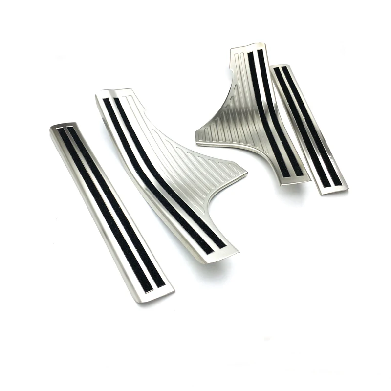 Car-Stainless-Steel-Pedal-Door-Sill-Scuff-Plate-Cover-Inner-Built-in-Threshold-Part-4pcs-For