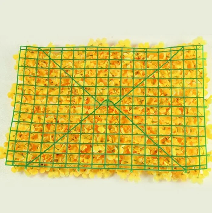 Товары для праздника большой размер 60x40 см пластиковый ряд цветов изогнутые