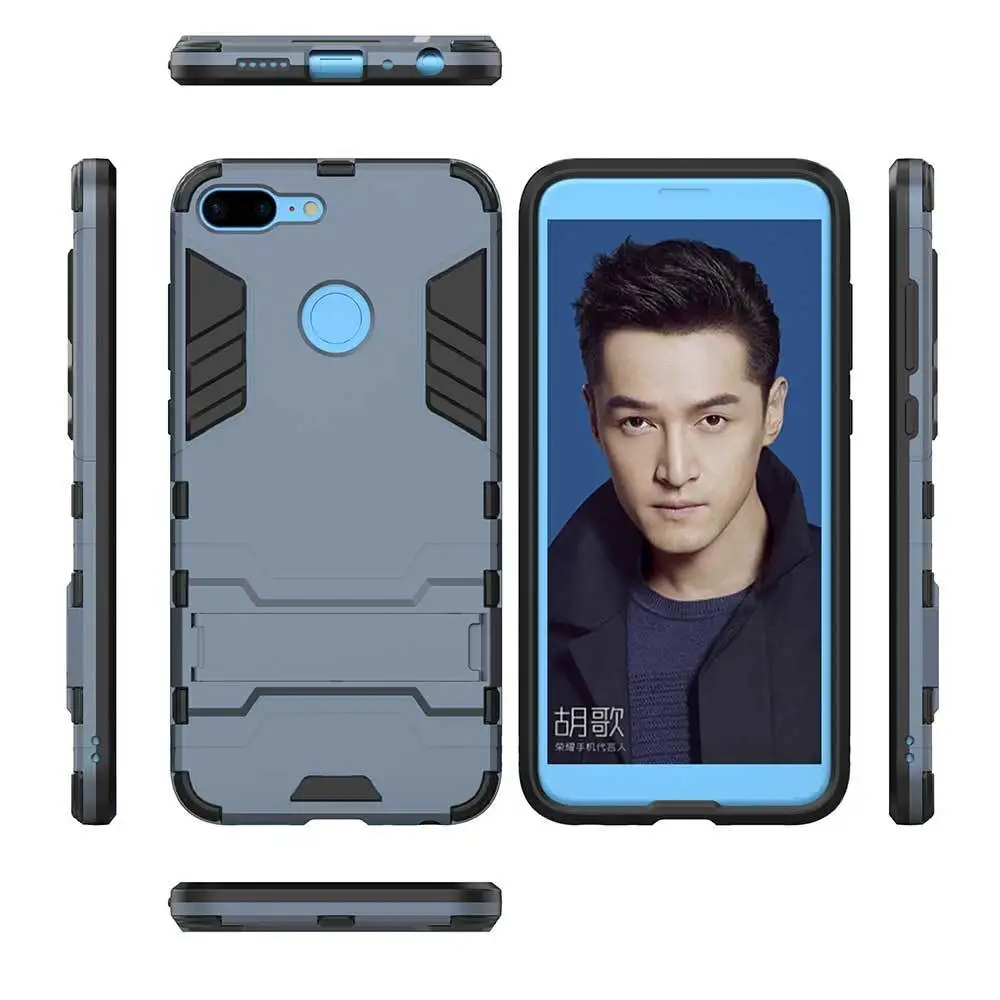 IDOOLS-Back-Cover-Case-For-Huawei-Honor-9-lite-Dirt-resistant-2-in-1-PC-Full