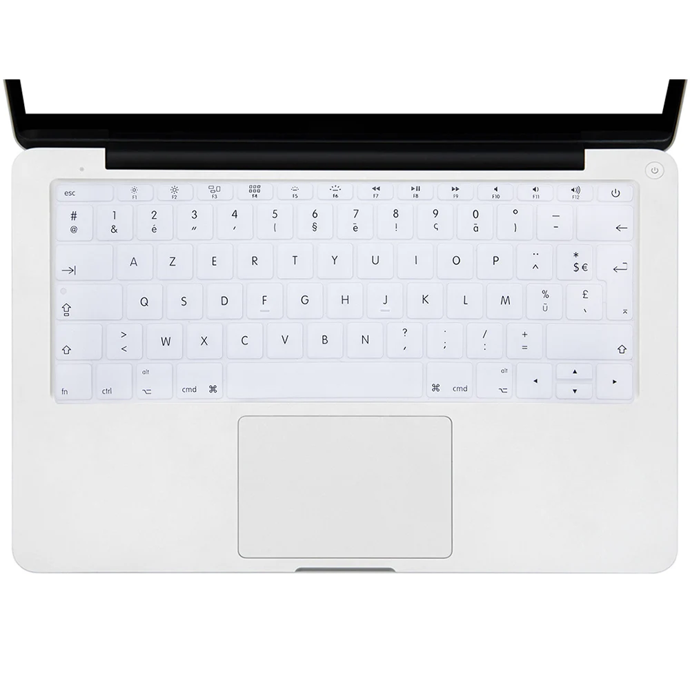 HRH AZERTY французский Великобритании силиконовый чехол кожи для MacBook New Pro 1" A1708(версия, без Touch Bar) 12" A1534 retina