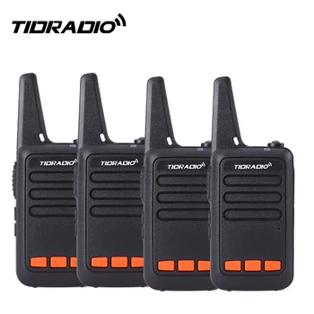 

4pcs/set TIDRADIO Mini Walkie Talkie for Kids TD-M9 UHF 400-480MHz 16 Channel with VOX Function for Children Mini CB Radio