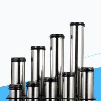 

4/2Pcs Stainless Steel Furniture Legs Adjustable50 60 80 100 120 150 180 200 250 300mm Cabinet Table Sofa Bed Feet Legs
