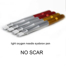 Горячие татуировки машины 3d ручки Denna Перманентный макияж для бровей машина для татуировки ручка прозрачные ручки для микроблейдинга