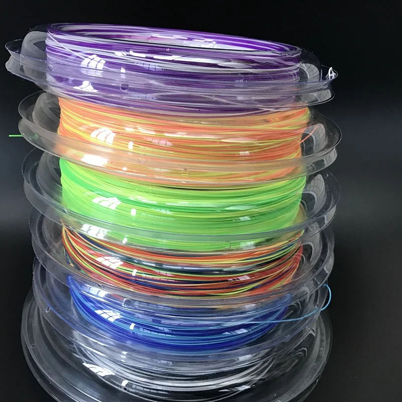 

Free shipping(1 reel/lot)Colourful badminton String(200m/reel)