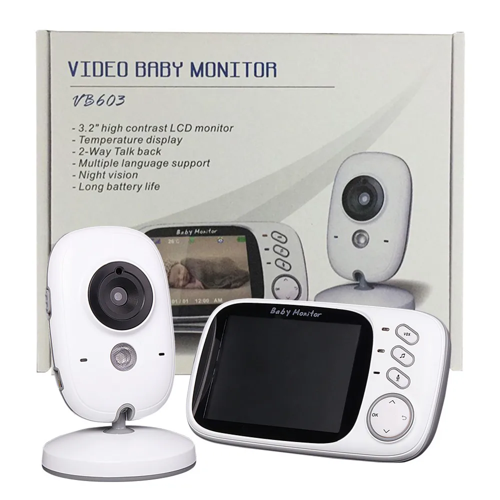 bilder für Neue baba elektronik radio babysitter 3,2 zoll LCD IR nachtsicht 2 way diskussion 8 lullabies Temperatur monitor video kindermädchen doppler bilder für Neue baba elektronik radio babysitter 3,2 zoll LCD IR nachtsicht 2 way diskussion 8 lullabies Temperatur monitor video kindermädchen doppler