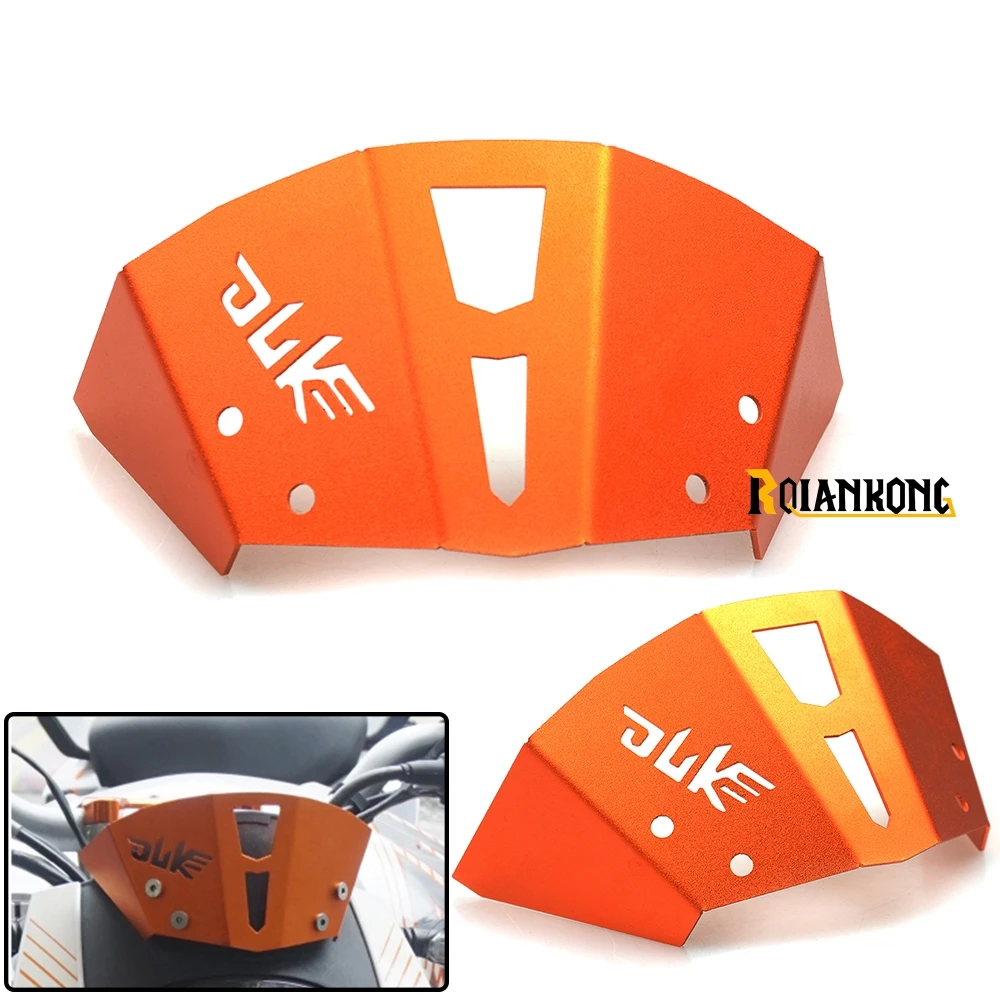 

Motorcycle Aluminum Windshield Windscreen Motorbike Adjustable Risen Clear Windshield Wind Screen For KTM Duke 125 200 390