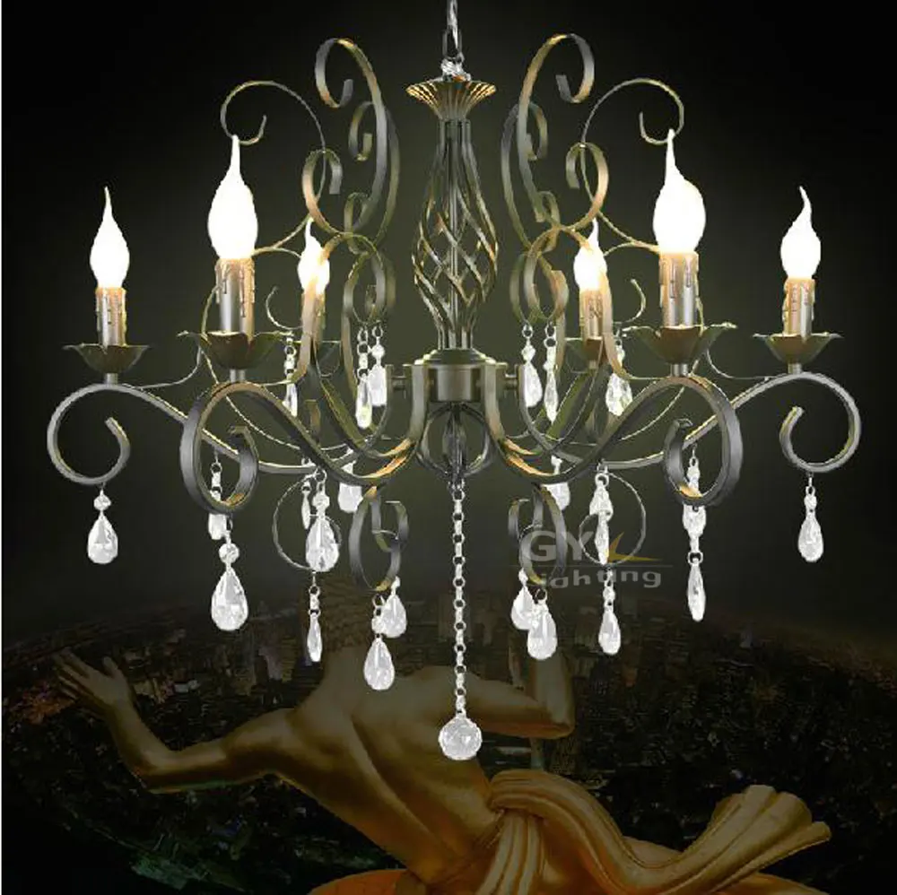 

designer kristal lampen Metal Crystal pendant lights home lighting hanging lamps abajur para quarto lustre lamparas colgantes