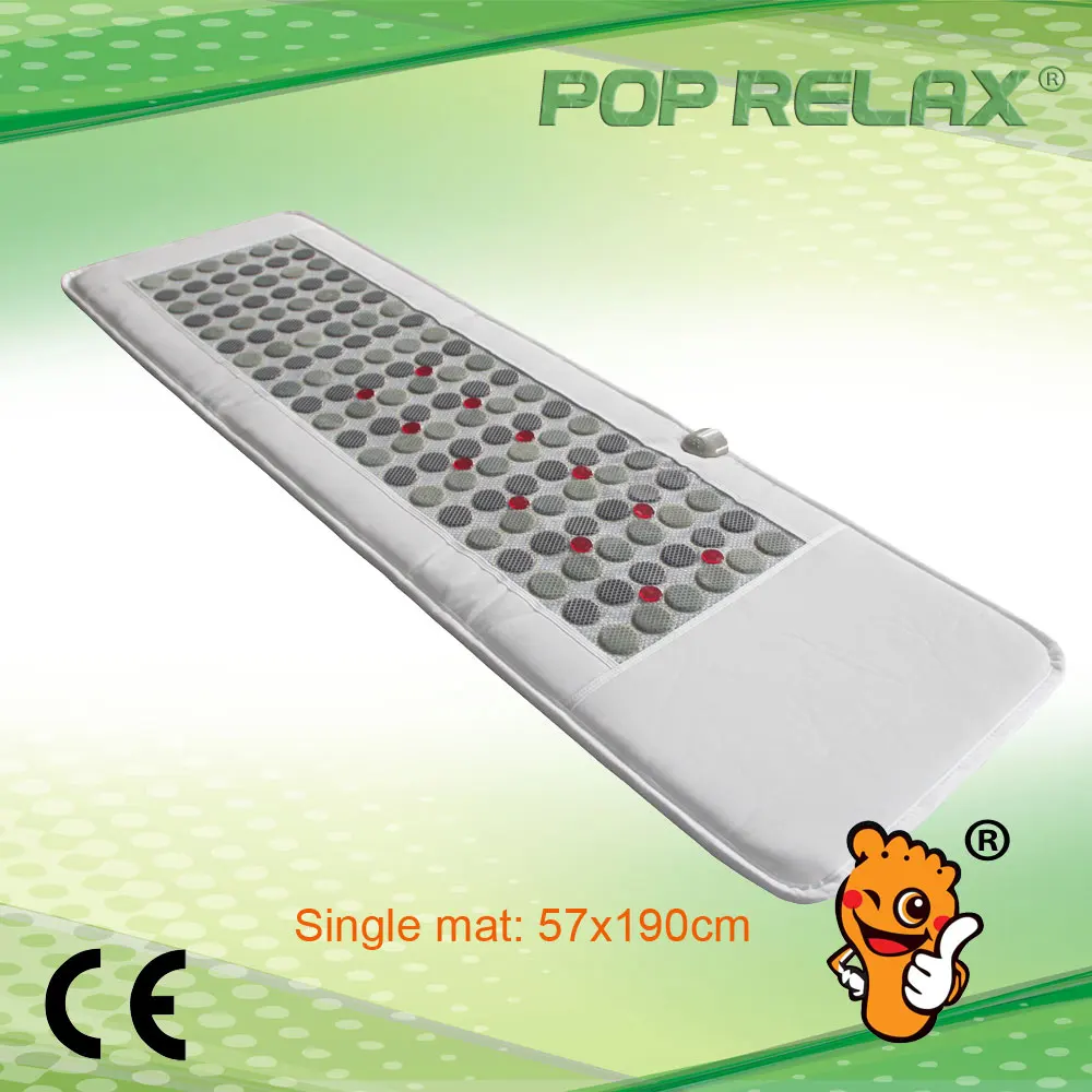 

POP RELAX FIR LED red light Photon therapy jade tourmaline mix heating mattress PR-C06C 60x190cm