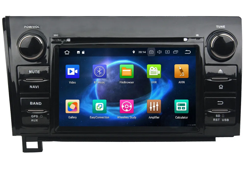 Flash Deal KLYDE 4G Octa Core Android 8 7.1 4GB+32GB Car DVD Player Radio GPS For Toyota Tundra Sequoia 2007 2008 2009 2010 2011 2012 2013 1