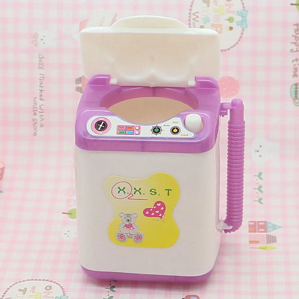Мини стиральная машина игрушка мебель диспенсер для воды аксессуары куклы изысканный подарок для детей